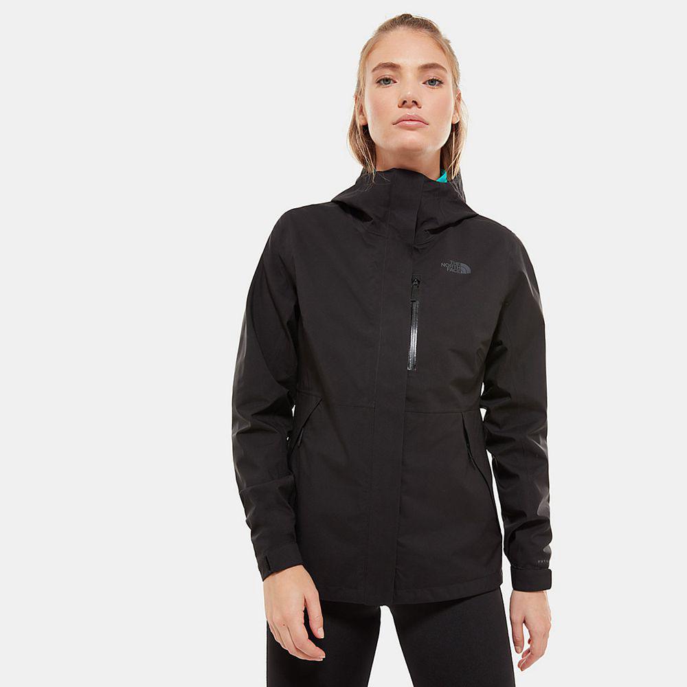 The North Face Dryzzle Futurelight™ Γυναικεια Αδιάβροχο Μπουφάν - Μαυρα (UHJK93165)